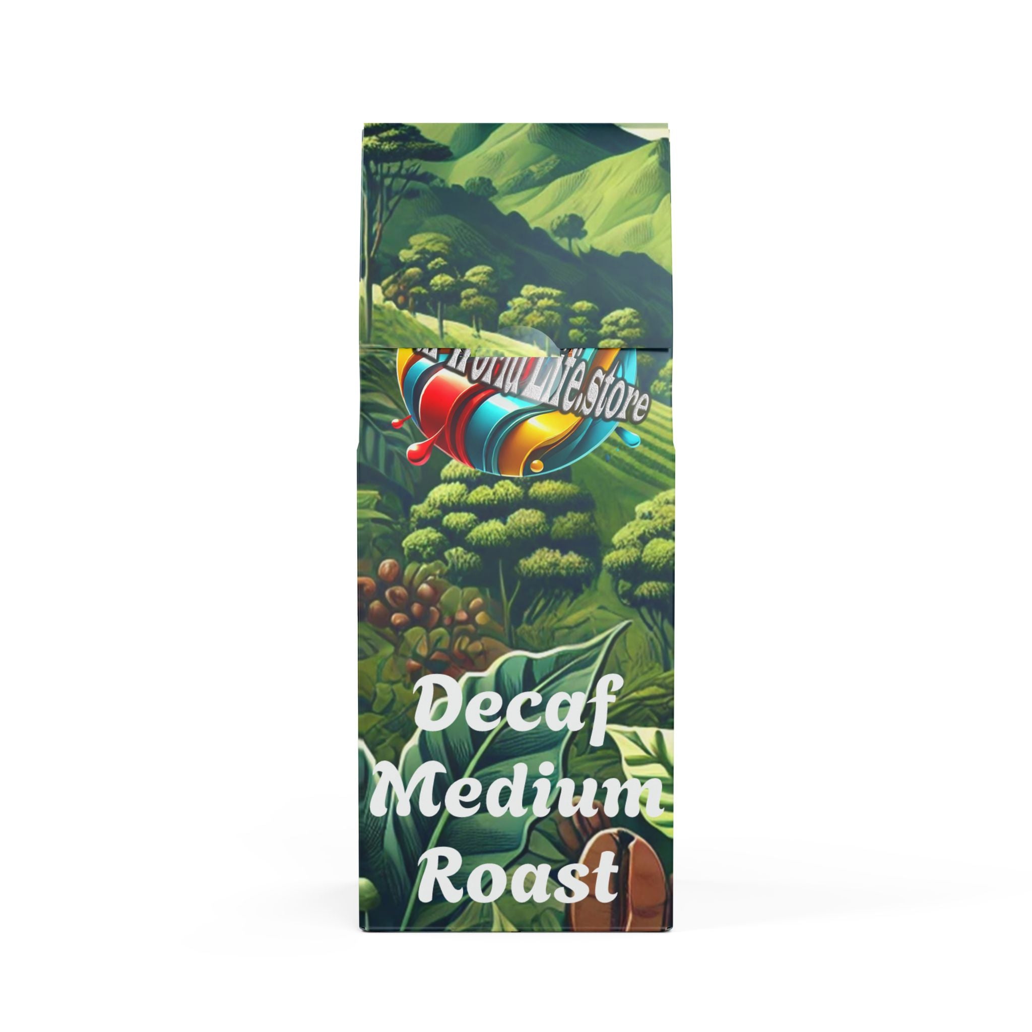 "Your World Life" Trapper Peak Decaf Coffee Blend – Medium Roast | Smooth, Savory & Caffeine-Free